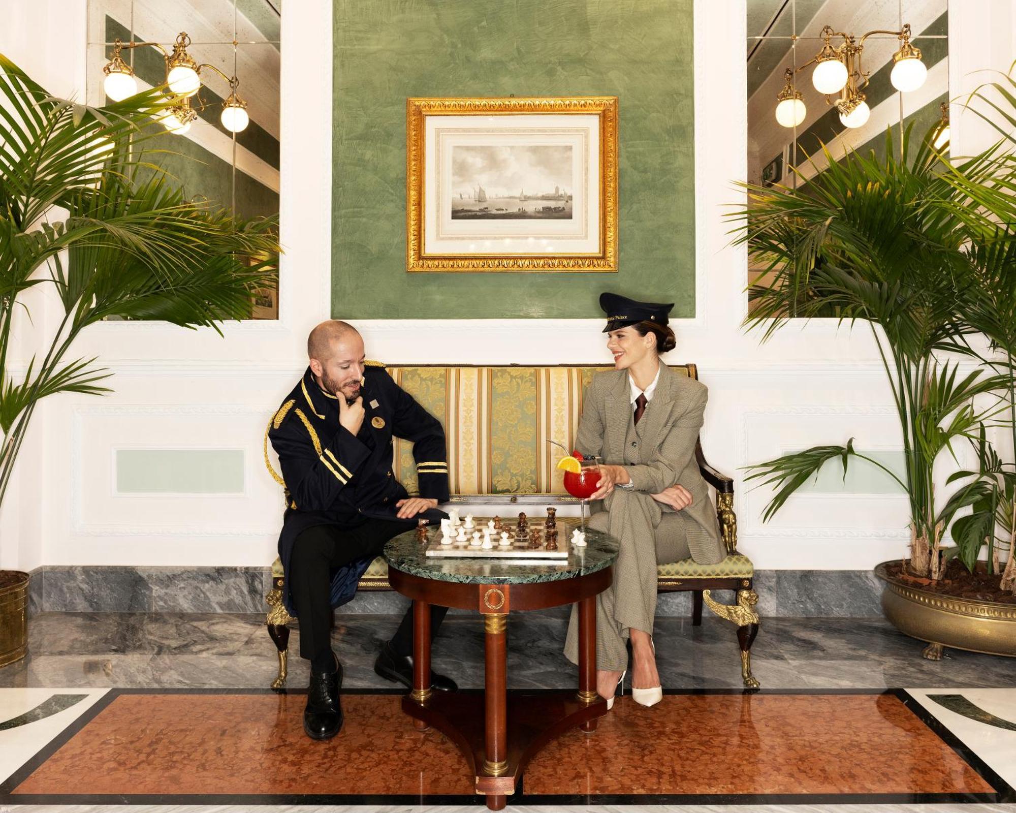 Hotel Bristol Palace Genoa Bagian luar foto